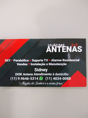Lojão das Antenas Credenciado Sky, credenciado internet rural